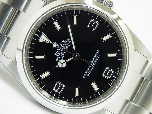 ロレックス エクスプローラーI 114270 V番 2009年 - 腕時計専門