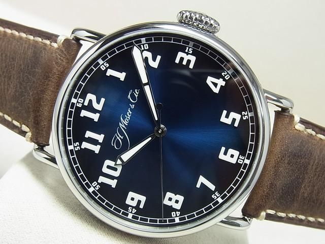 H.モーザー ヘリテージ・センターセコンド ファンキーブルー 正規品