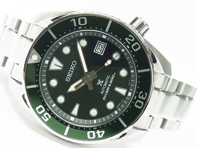 セイコー プロスペックス・ダイバースキューバ SBDC081 グリーン文字盤 - 腕時計専門店THE-TICKEN(ティッケン) オンラインショップ