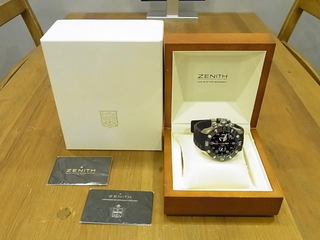 ゼニス デファイ・クラシック レインボーフライバック 正規品