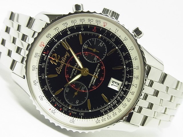 ブライトリング モンブリラン・エディション ブラック A48330 正規品 - 腕時計専門店THE-TICKEN(ティッケン) オンラインショップ