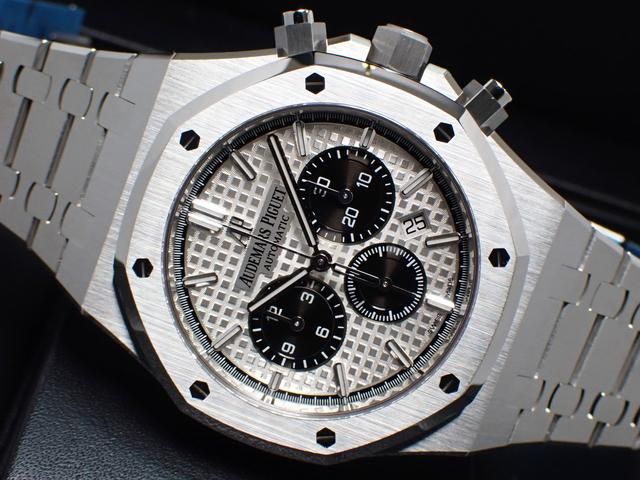 オーデマ・ピゲ ロイヤルオーク・クロノ 26331ST シルバー×ブラック