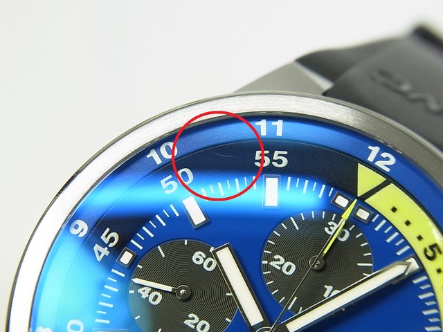 IWC アクアタイマー クロノグラフ クストーダイバーズ 限定 IW378203 - 腕時計(アナログ)