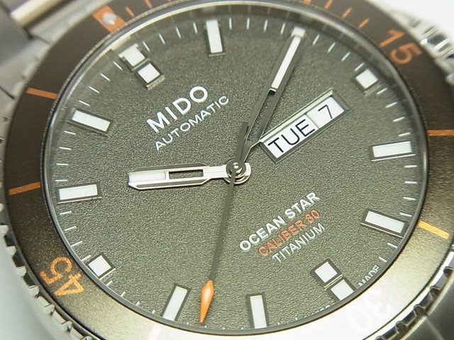 ミドー オーシャンスター200 チタン M026.430.44.061.00 - 腕時計専門 