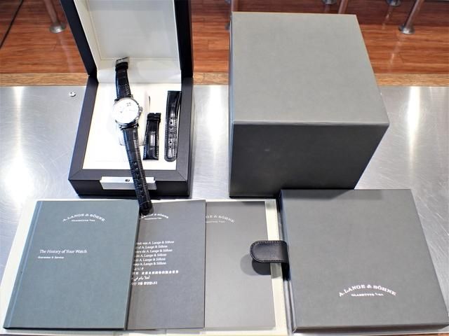 ランゲ＆ゾーネ ランゲ1 18Kホワイトゴールド 正規品 - 腕時計