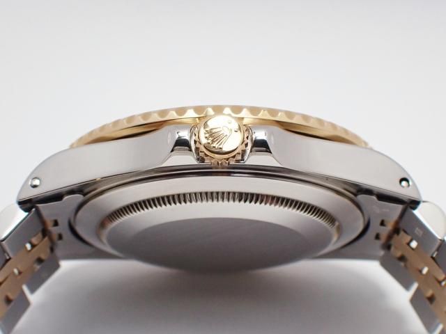 ロレックス　コンビ　コマ×2 ロレックス GMTマスターII・コンビ ブラック 16713 U番 - 腕時計