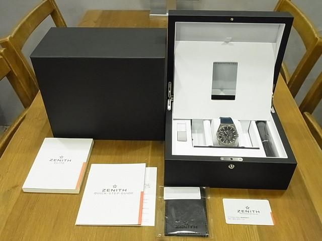 クラシックCD30枚 ゼニス デファイ・クラシック スケルトン チタン 正規品