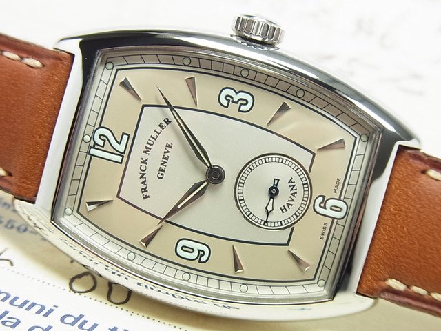 フランク・ミュラー トノーカーベックス・ハバナ 手巻 2852S6 正規 - 腕時計専門店THE-TICKEN(ティッケン) オンラインショップ
