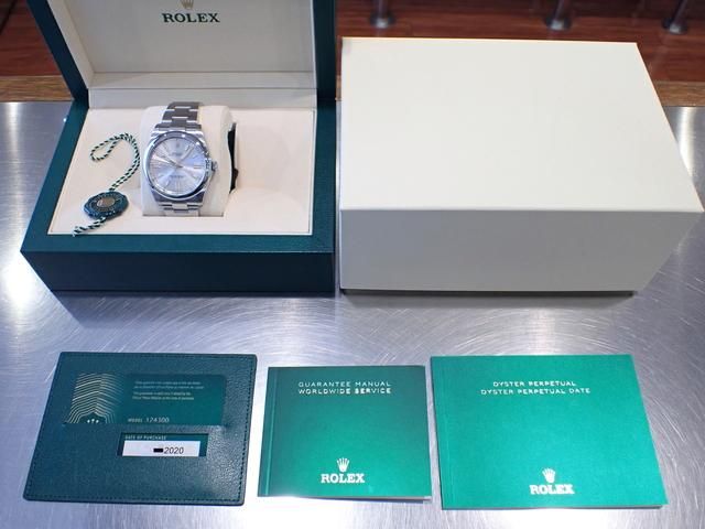 シルバーダイアモンド 全巻 124300 シルバー ROLEX（ロレックス）オイスターパーペチュアル
