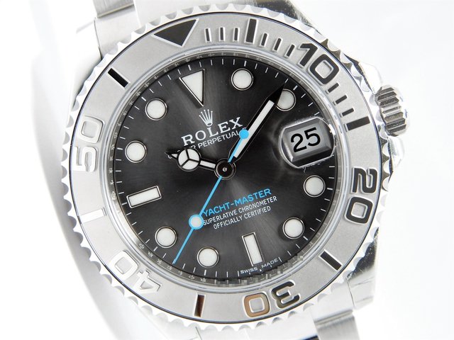 ロレックス ヨットマスター37 ダークロジウム 268622 - 腕時計専門店 