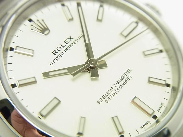 ロレックス オイスターパーペチュアル34 ホワイト 114200 '20年購入