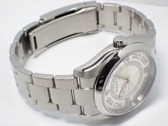 ロレックス オイスターパーペチュアル36 シルバーコンセント