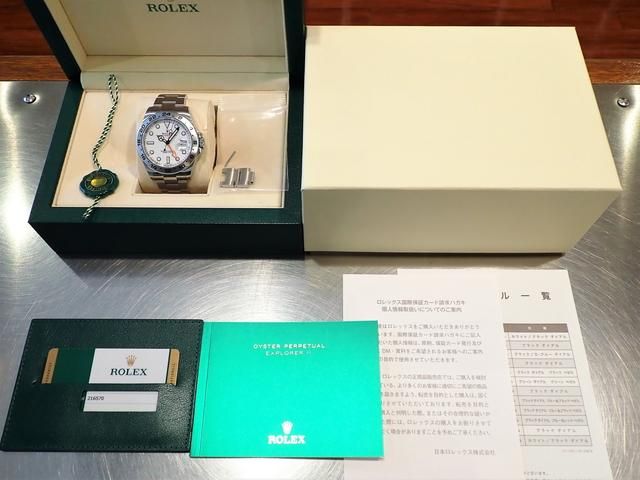 ロレックス エクスプローラーII 216570 ホワイト 2020年 - 腕時計専門