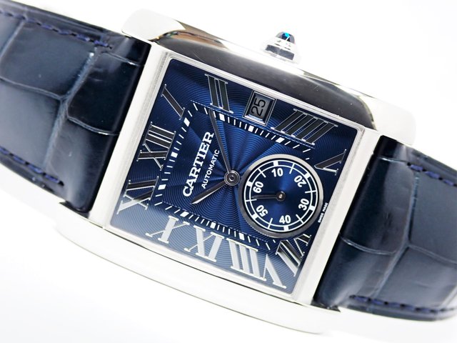 カルティエ タンクMC ブルー文字盤 WSTA0010 - 腕時計専門店THE-TICKEN 