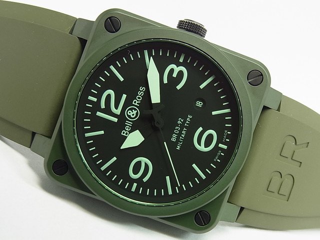 ベル＆ロス BR03-92MC-R ミリタリー セラミック 正規品 - 腕時計専門店THE-TICKEN(ティッケン) オンラインショップ