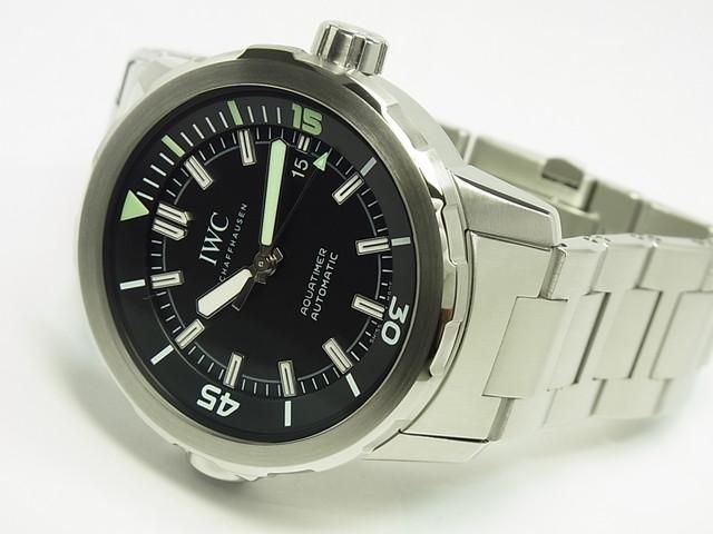 お値下 IWC 純正品 アクアタイマー チタンブレス  腕時計 IWC 1999年製 アクアタイマー 2000m防水 チタン 純正ブレス お魚