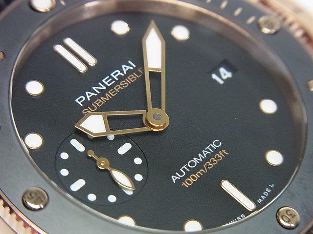 パネライ サブマーシブル・42MM ゴールドテック PAM00974 - 腕時計専門店THE-TICKEN(ティッケン) オンラインショップ