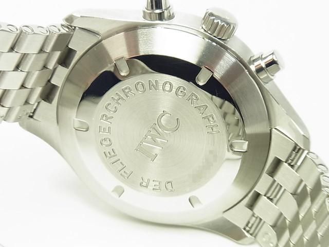 IWC フリーガークロノ初期型ブレスOH済オールトリチウム魚リューズ希少