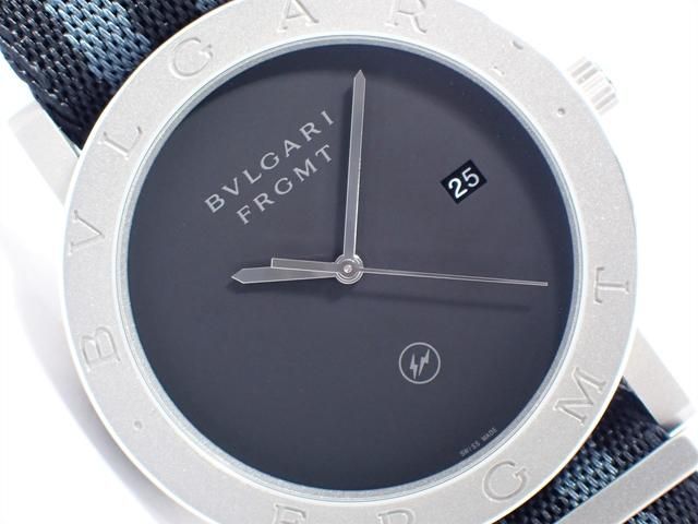 JP417＊時計 腕時計 BVLGARI ほどける ブルガリ QZ ST29S ソロテンポ 黒文字盤 デイト＊