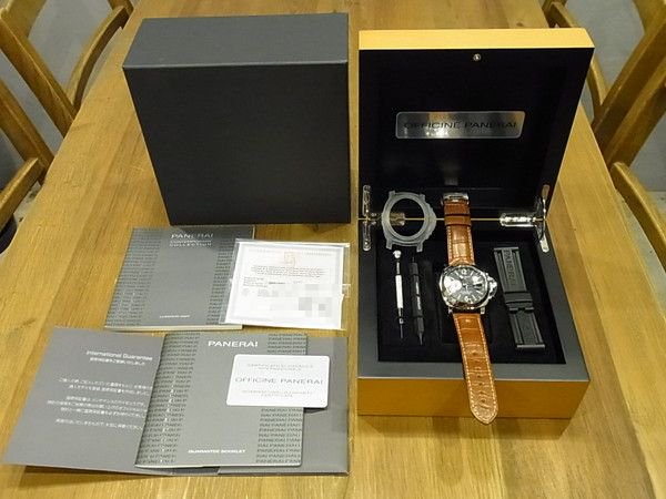 パネライ ルミノール・GMT 44MM PAM00088 正規品 - 腕時計専門店THE ...