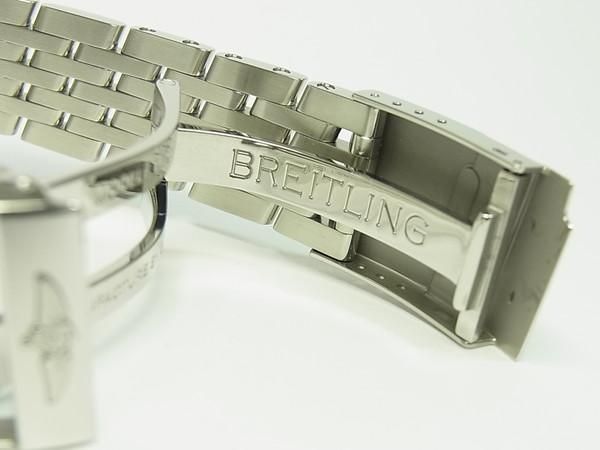 ブライトリング モンブリラン 38MM シルバー文字盤 A417G34NP
