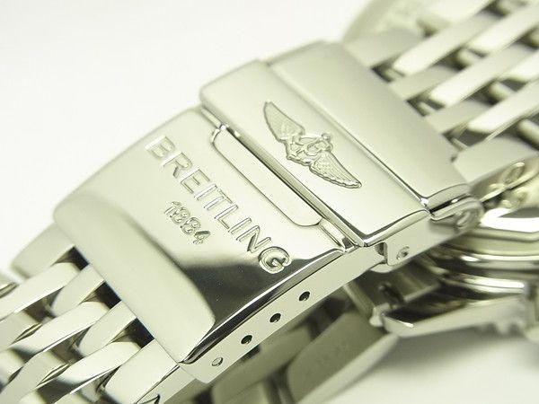 ブライトリング モンブリラン 38MM シルバー文字盤 A417G34NP
