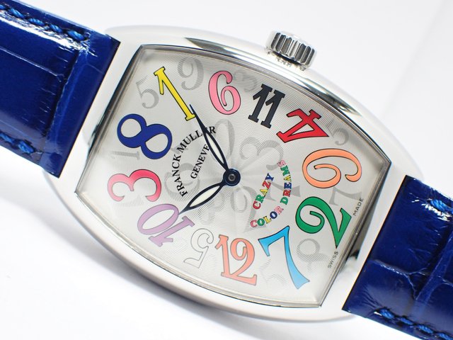 フランクミュラー トノーカーベックス クレイジーアワーズ カラードリームス SS - 腕時計専門店THE-TICKEN(ティッケン) オンラインショップ
