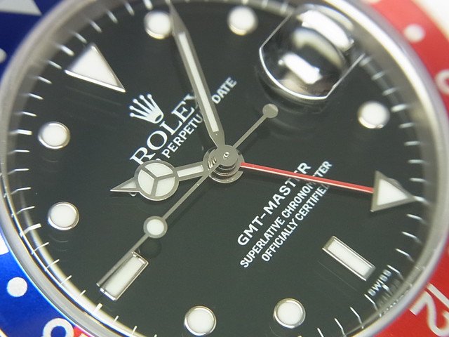 ロレックス GMTマスターI 赤青ベゼル Ref.16700 最終A番 - 腕時計専門 