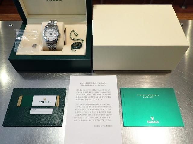 セール(SALE)開催中！ファッション通販 ロレックス デイトジャスト 36MM ホワイトバー 正規品 - 腕時計 時計