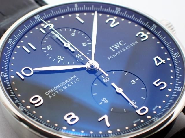 IWC ポルトギーゼ クロノグラフ ブラック IW371438 正規品