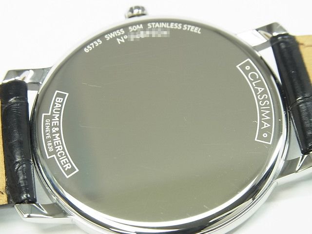 ボーム＆メルシエ クラシマ クオーツ 39MM ホワイト文字盤 MOA10097 