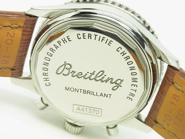 ブライトリング モンブリラン 38MM シルバー文字盤 A41370