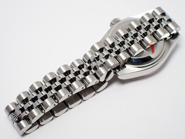 ロレックス レディース・デイトジャスト ブラック 10Pダイヤ 179174G