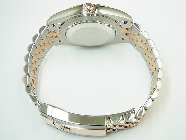 ロレックス デイトジャスト41 コンビ ジュビリーブレス グレー