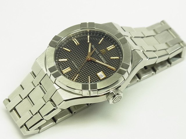 モーリス・ラクロア アイコン オートマティック 39MM ダークグレー文字盤 - 腕時計専門店THE-TICKEN(ティッケン) オンラインショップ