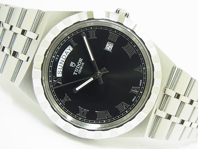 チューダー ロイヤル 41MM ブラック M28600-0003 国内正規品 - 腕時計 