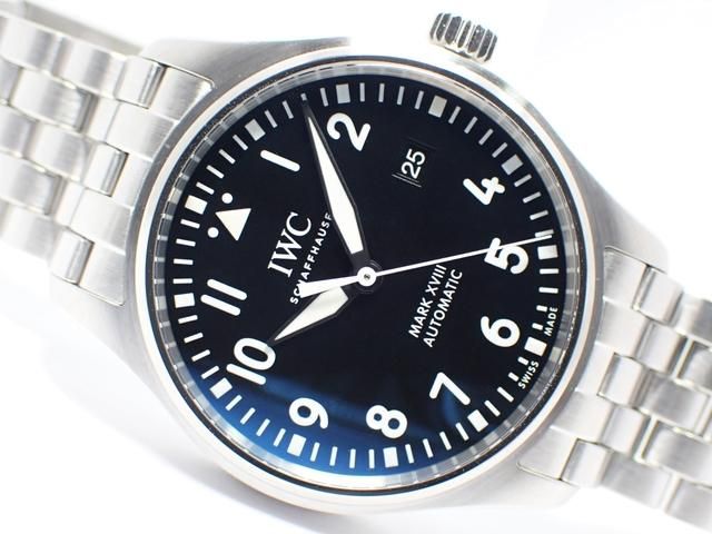 IWCパイロットウォッチマーク18 ステンレスベルト マーク18】IWCのパイロットウォッチ マーク18を徹底解剖