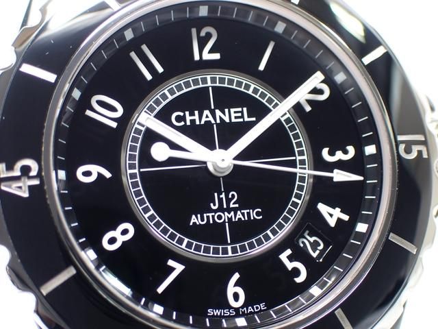 Chanel(シャネル)H0685 J12 ブラック 新品)CHANEL シャネル J12 ブラックセラミック 38mm H0685（商品