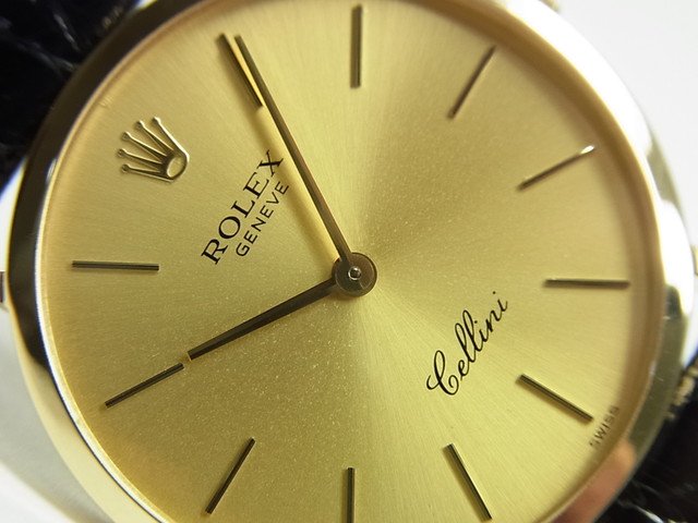ロレックス チェリーニ シャンパン 18KYG Ref.4112 N番 - 腕時計専門店THE-TICKEN(ティッケン) オンラインショップ