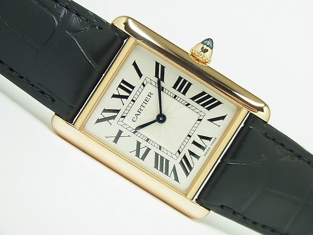 カルティエ タンク ルイ カルティエ LMサイズ 18KPG WGTA0011 - 腕時計