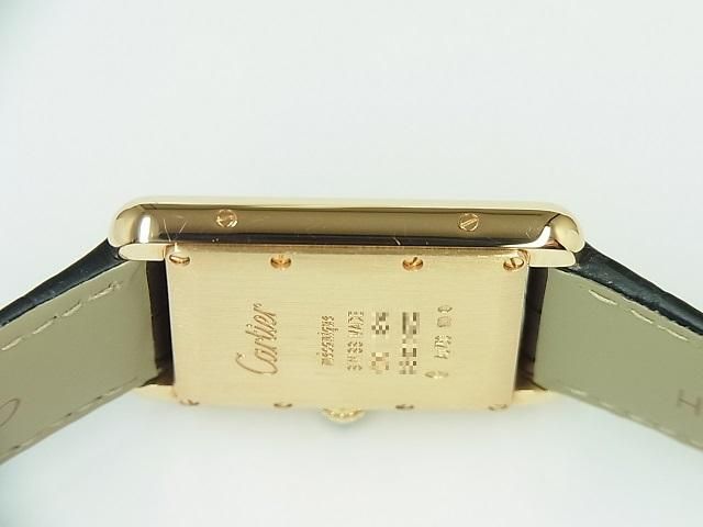 CartierタンクルイカルティエLMサイズCVD レザーベルト ブラウン CartierタンクルイカルティエLMサイズCVD レザーベルト ブラウン For