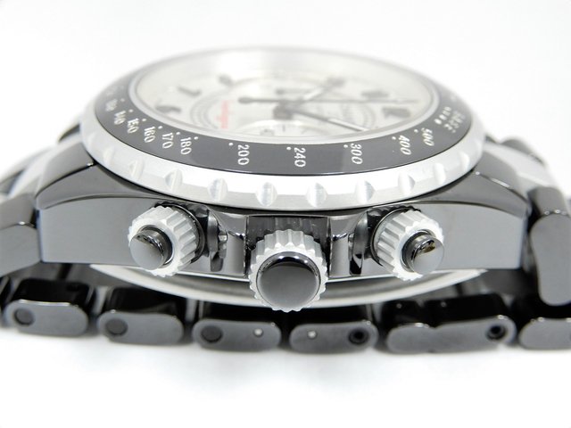 シャネル J12 スーパーレッジェーラ クロノグラフ 41MM H1624 - 腕時計 ...