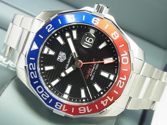 TAG HEUER WAY201T.BA0927 アクアレーサー キャリバー7 腕時計 SS SS メンズ