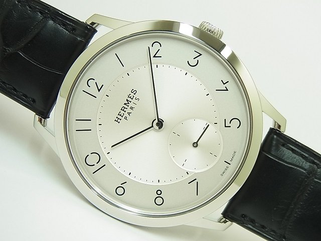 エルメス スリム ドゥ エルメス 39.5mm シルバー CA2.810 - 腕時計専門店THE-TICKEN(ティッケン) オンラインショップ