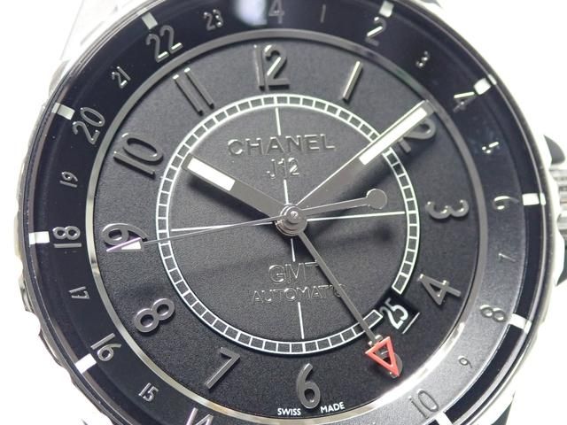 シャネル J12 GMT マットブラックセラミック 正規品 - 腕時計専門店THE