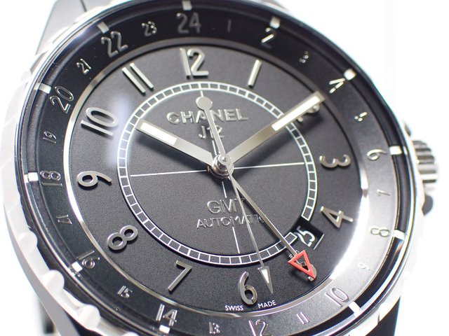 シャネル J12 GMT マットブラックセラミック 正規品 - 腕時計専門店THE-TICKEN(ティッケン) オンラインショップ