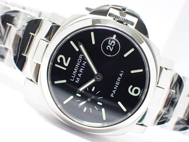 パネライ ルミノール・マリーナ 40MM ブレス PAM00050 E番 - 腕時計 