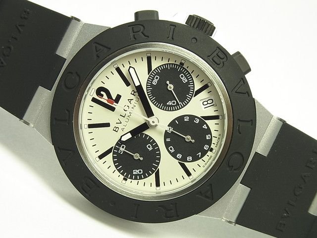 ブルガリ ブルガリ・アルミニウム クロノグラフ 40MM 正規品 腕時計専門店THE-TICKEN(ティッケン) オンラインショップ