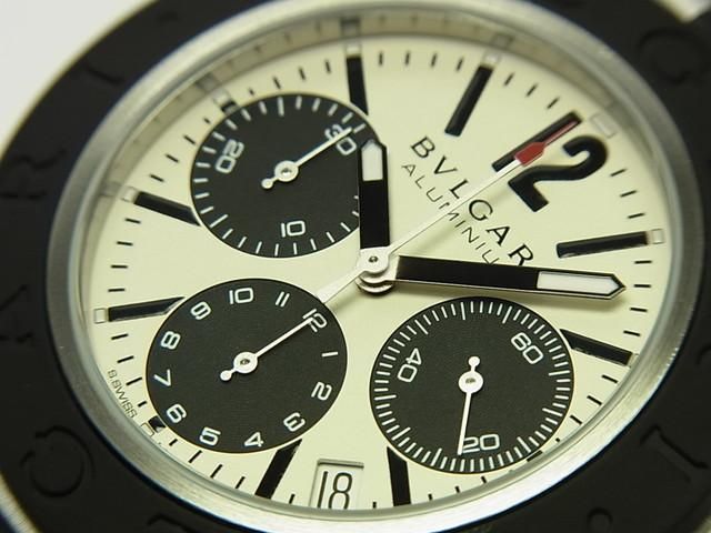 ブルガリ アルミニウム クロノグラフ BB40ATCH - ジュエリー