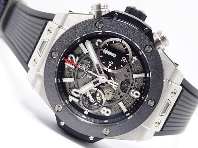 ウブロ ビッグバン ウニコ チタニウム クロノ 42MM 441.NM.1170